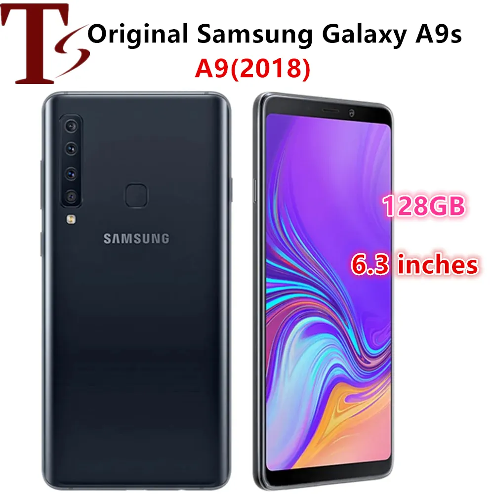 改装されたSamsung Galaxy A9 2018th A920 A9S A9 S-TAR PRO RAM 6GB ROM 128GBオリジナルOcta Core 6.3 "Snapdragon 4カメラNFC