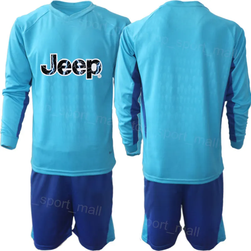 No1 Szczesny Blue Goalkeeper Long Sleeves Jersey
