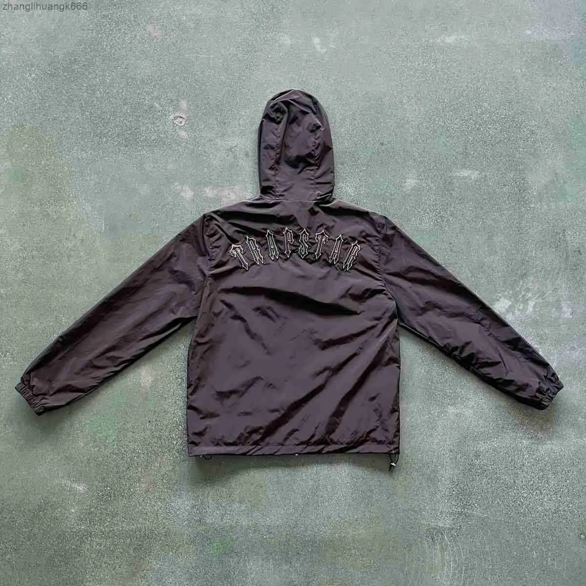 Kurtki nowi mężczyźni mężczyźni Trapstar Jacket Sportswear Irongate T Windbreaker-Black 1to1 Haftowane litery Kobiety Zabezpieczenie przeciwsłoneczne na zamek błyskawiczne