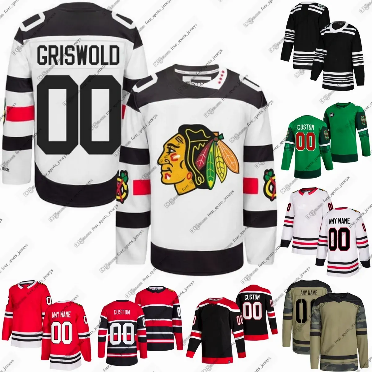 19 Jonathan Toews Blackhawks Hockey Jerseys Bedard Seth Jones Connor Murphy Donato Guttman Johnson Kurashev Philp Foligno Katchouk Re