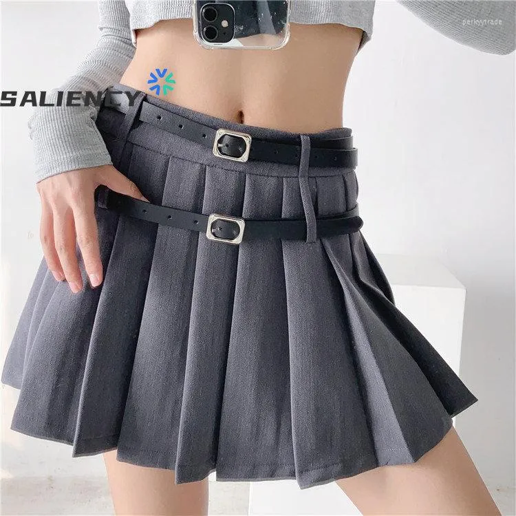 Gray skirt aesthetic 2025