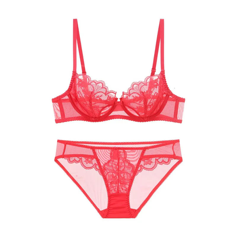 Plus Size Floral Lace Bra And Underwire Set Back With Bowknot Unlined, Full  Coverage, Ultrathin, Sexy Bralette Europe And America From Kong00, $14.37