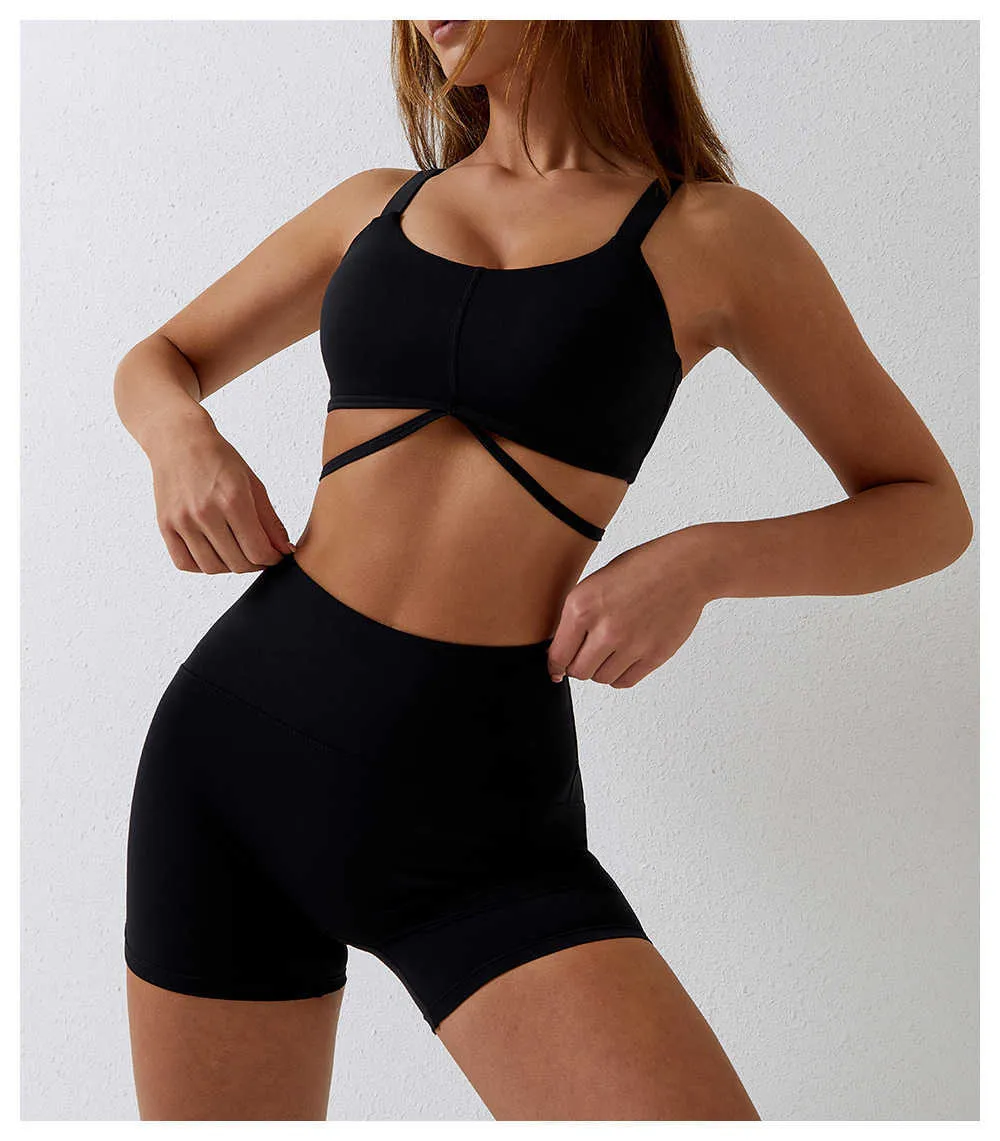 NCLAGEN Seamless Yoga Suit Hip Lifting Running And Gym Sports Tight Two  Piece Set For Women Bra And Shorts With Sexy Leggings P230504 From Musuo10,  $13.23