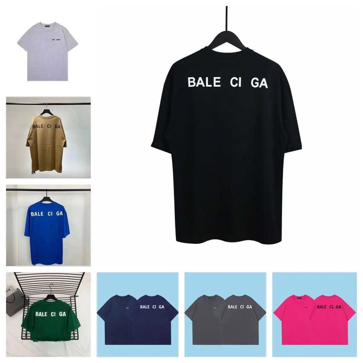 Designer de marca de ponta de luta curta de manga curta cor de manga curta Modelos de casal de casais preto e branco de homens e mulheres esportes ao ar livre Camiseta de moda casual de basquete