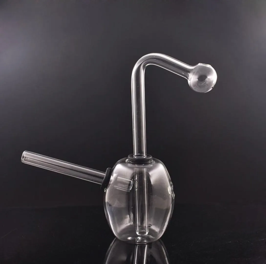 Travel Glass Oil Burner Bongs Water Pipes Mini Dab Rig 5 Inch Hookah