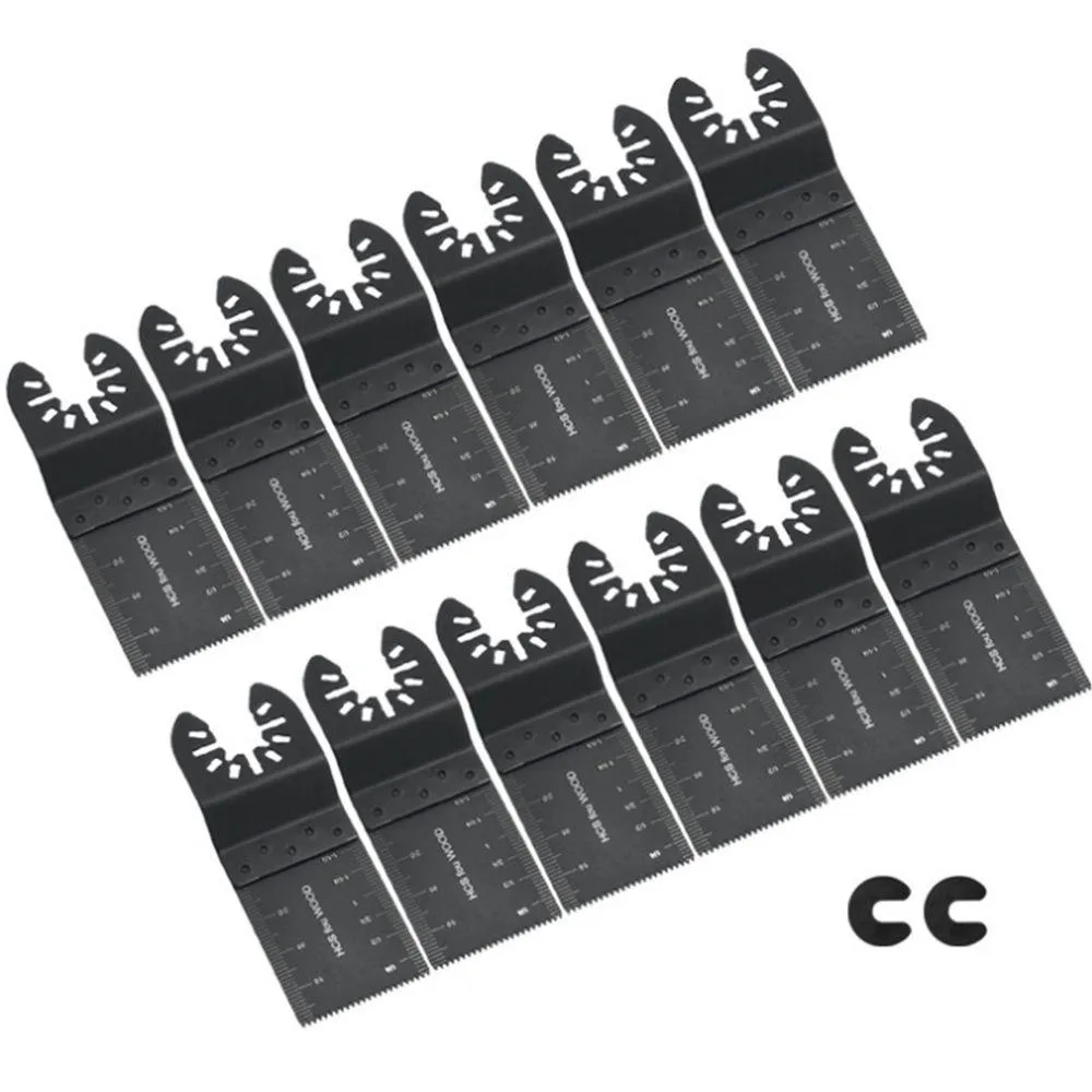 Hand Power Tool Accessories 14Pcs Tools Mti-Function Bi-Metal Precision Saw Blade Oscillating Mtitool For Renovator Cutting Mtimaster Otfq6