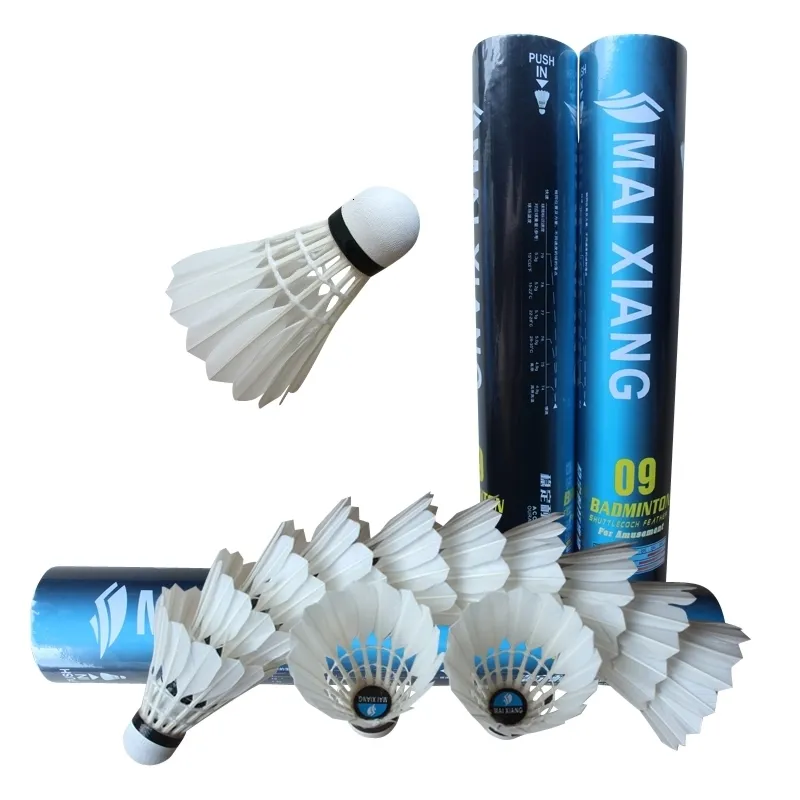 High Performance Badminton Shuttlecock Set With Great Stability And