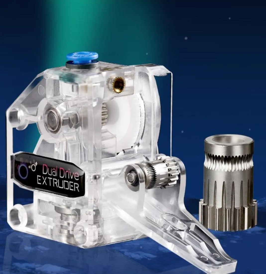 DDE Cloned BTech Dual Drive Bowden Direct Extruder för 3D -skrivare MK8 V6 Ender 3 Cr10 för 1 75mm TPU TPE Flexibel filament 2207043615103