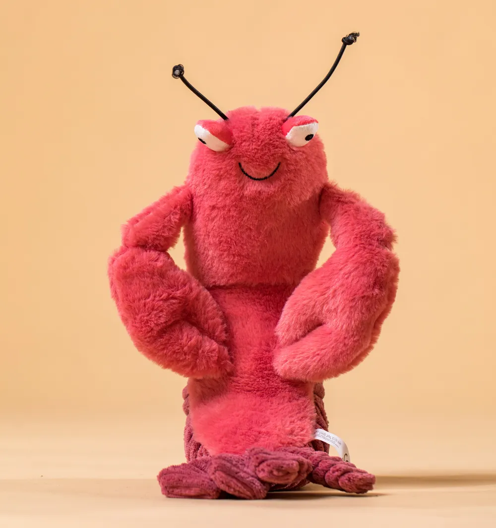 Larry Crayfish Peluche Jouet Sheldon Crevettes Poupée Pippi