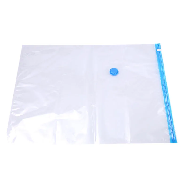 Household Air Extraction Vacuum Compression Bag For Wardrobe Hanging And Clothes Moving