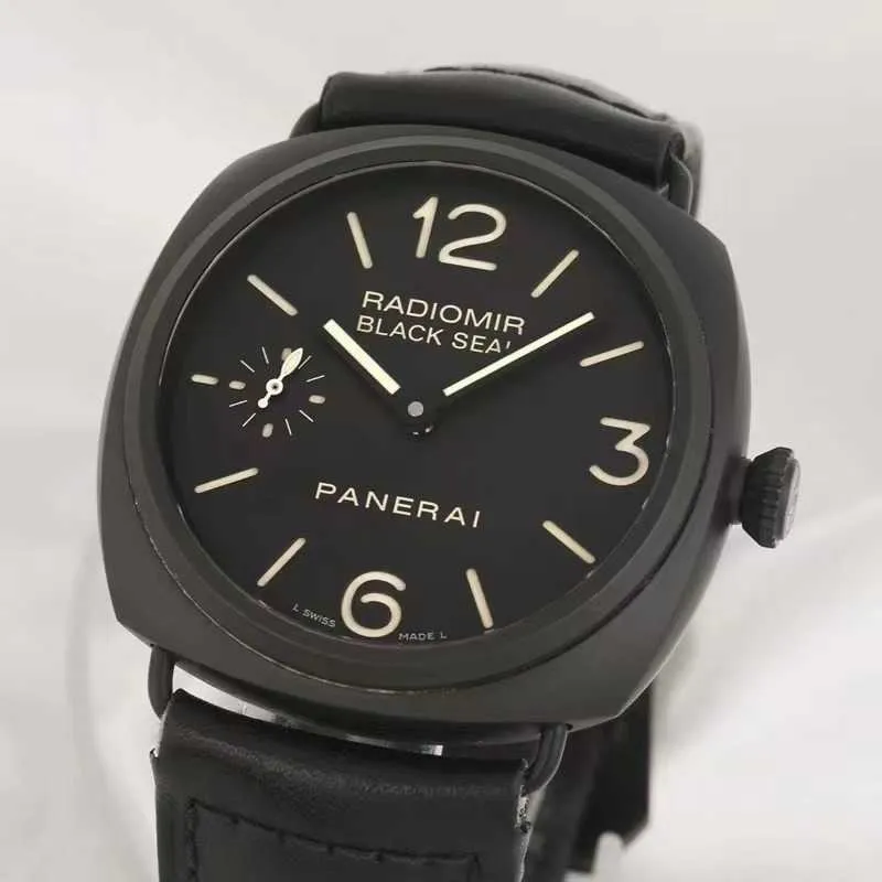 Paneraii Wristwatchesクリーンファクトリーウォッチ高級PAM00292デザイナーマニュアルメカニカルメンズウォッチ防水ステンレス鋼高品質の動き