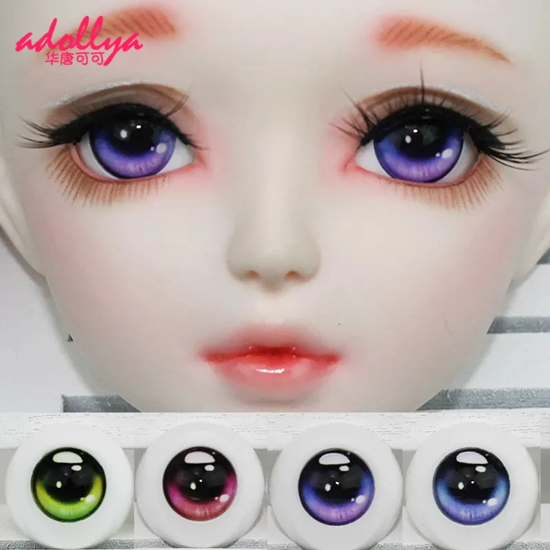 Doll Accessories Adollya Acrylic Eyes for Cartoon Plastic Eye 1416182022mm Suitable 13 14 16 BJD s 230427