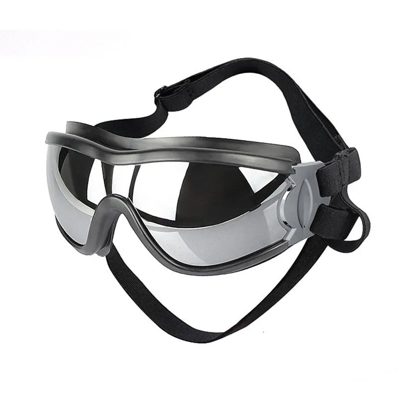 Lunettes de soleil pour chiens, grande surface, Protection des yeux pour animaux de compagnie, coupe-vent d'extérieur, fournitures pour chiens de taille moyenne et grande