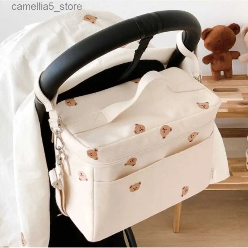 Wickeltaschen, wasserdichte Baby-Flaschen-Kühltasche, Wärmedämmung, Mama-Tasche, Kinderwagen, Baby-Wickeltasche für Kinderwagen, Organizer, Windeltasche, Q231127