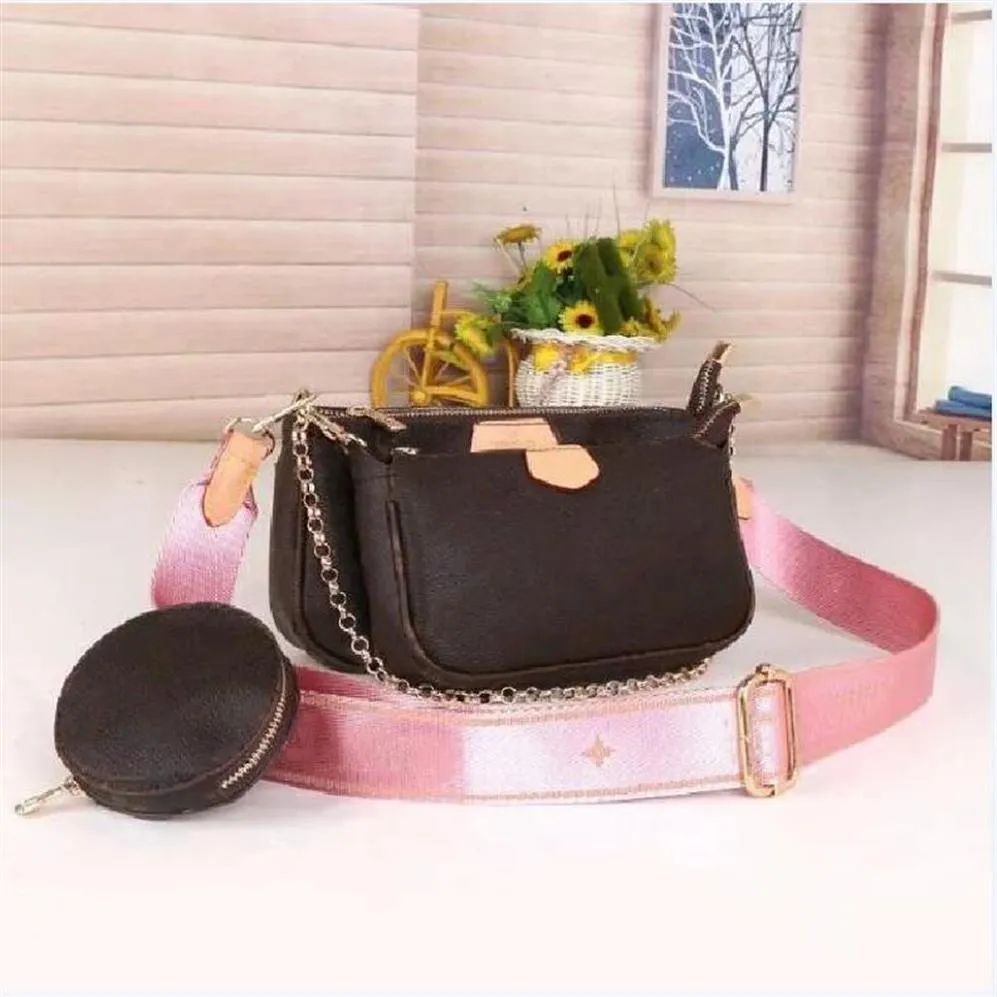 Natal feminino dia pacotes multi pochette accessoires designer saco bolsas de couro genuíno bolsa favorito pochettes acessórios cr339p