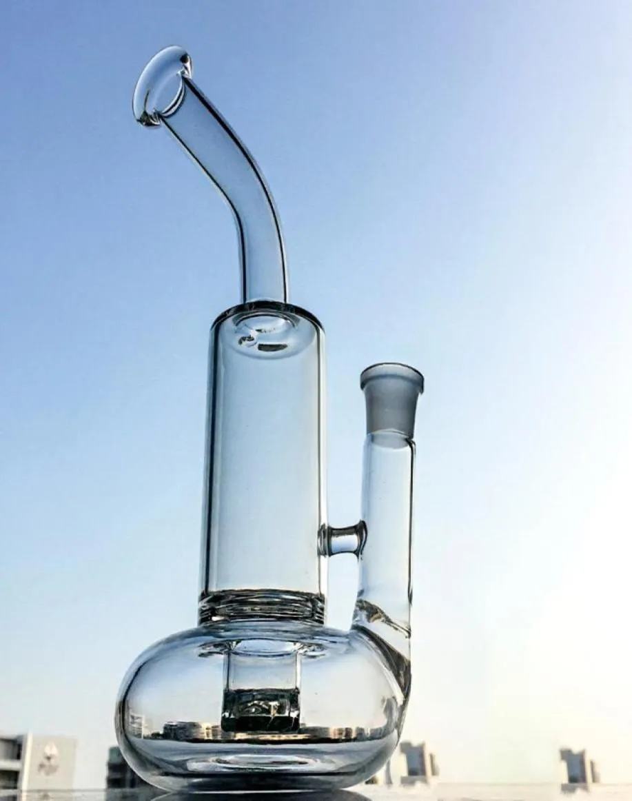 Bong in vetro da 10 pollici 188mm Giunto femmina Olio Dab Rigs Tornado Perc Narghilè Ciclone Percs Tubi dell'acqua con ciotola WP1467923508