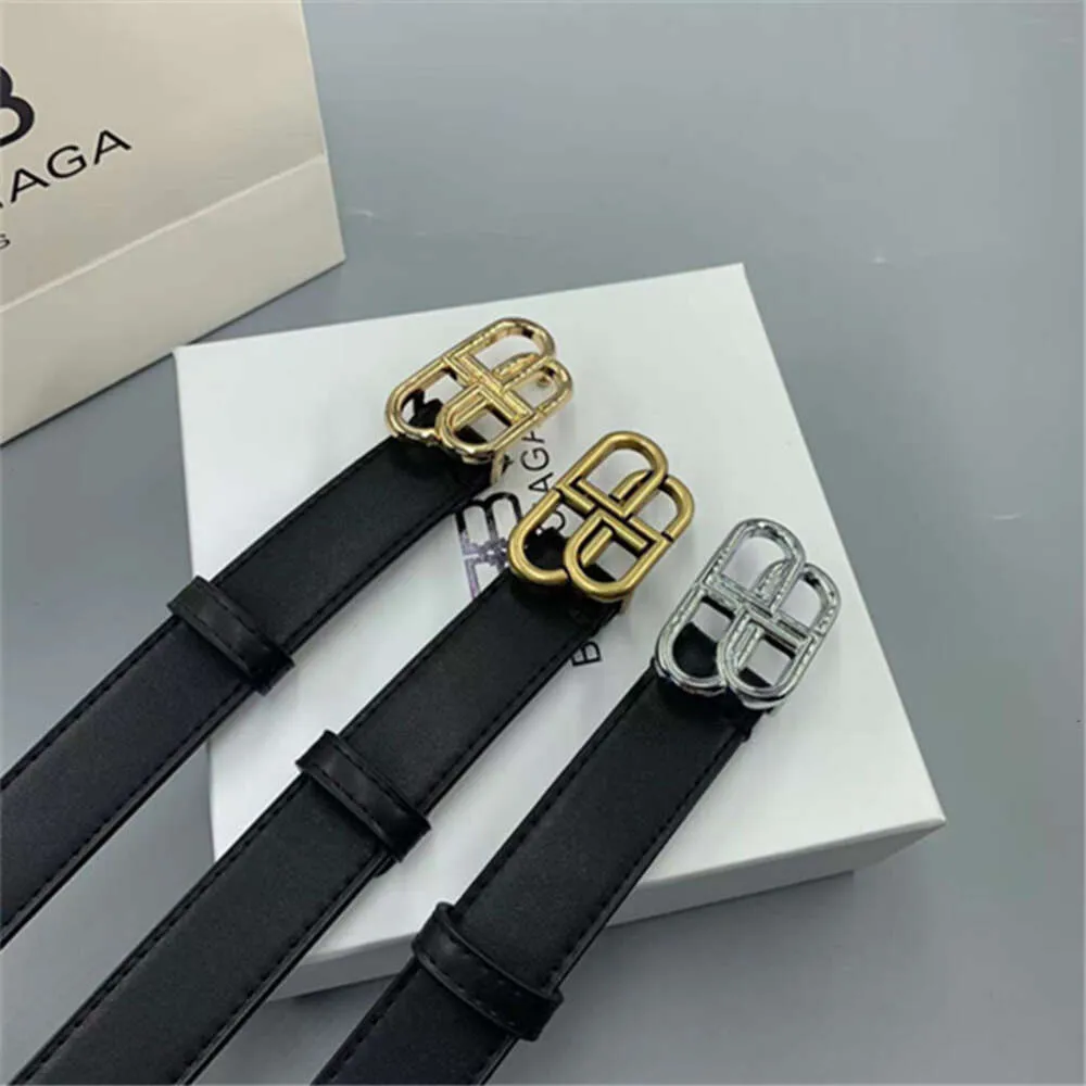 Women's Versatile Belt: Parisian Style, Double B Buckle, Casual Fashion  Smooth, Personalized, Couple's Design, Hot Sale!