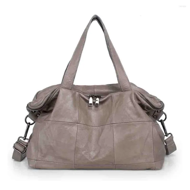 Borse da sera Motingsome Borsa tote da donna oversize in pelle di vacchetta Borsa morbida da donna a tracolla di lusso in pelle di vitello Spaziosa