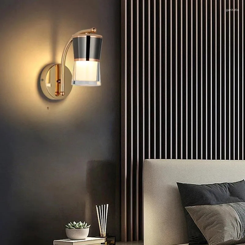 Wall Lamp SMVP Acrylic Lights Bedside Modern Light For Bedroom Nordic Sconce Home Decro Interior Lamps