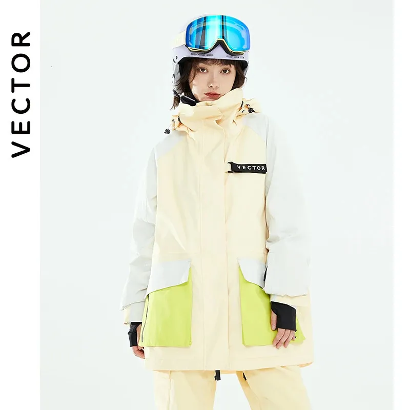 Weitere Sportartikel VECTOR -30 Grad Herren- und Damen-Skijacken und warme wind- und wasserdichte Outdoor-Sport-Snowboardjacke für den täglichen Winter 231127