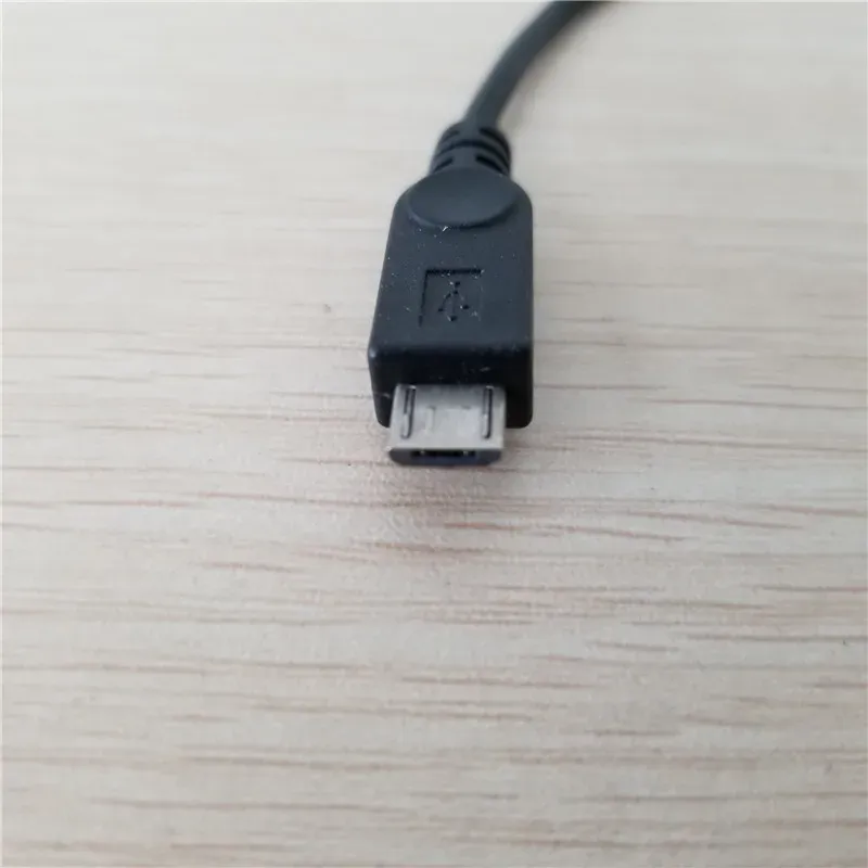 Câble d'extension de données OTG, séparateur USB Type A femelle vers USB Type A mâle et Micro USB mâle, 30 + 20cm, 10 pièces