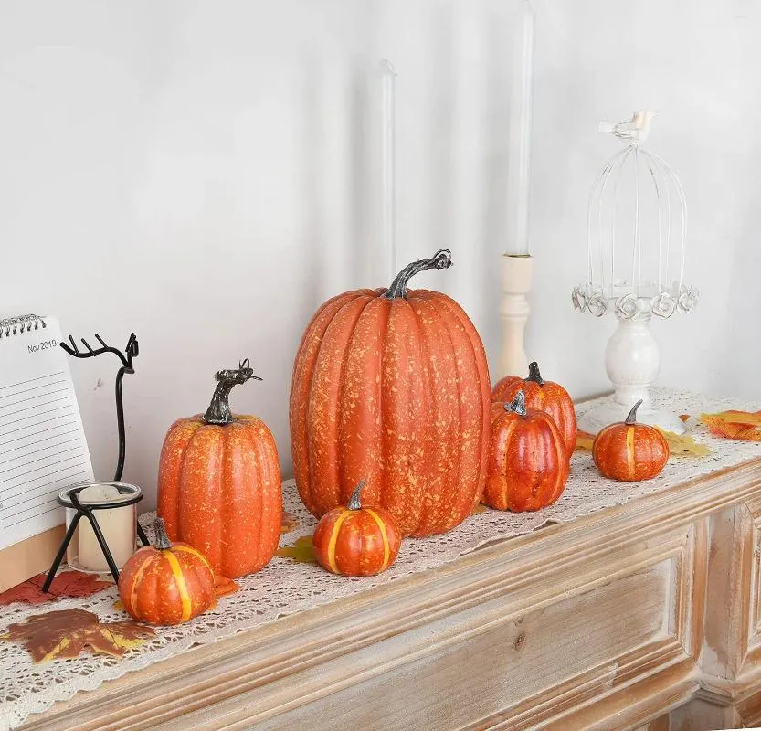 Artificial Foam Pumpkinkins For DIY Pumpkin Crafts, Halloween,  Thanksgiving, And Home Garden Decor From Leginyi, $14.41