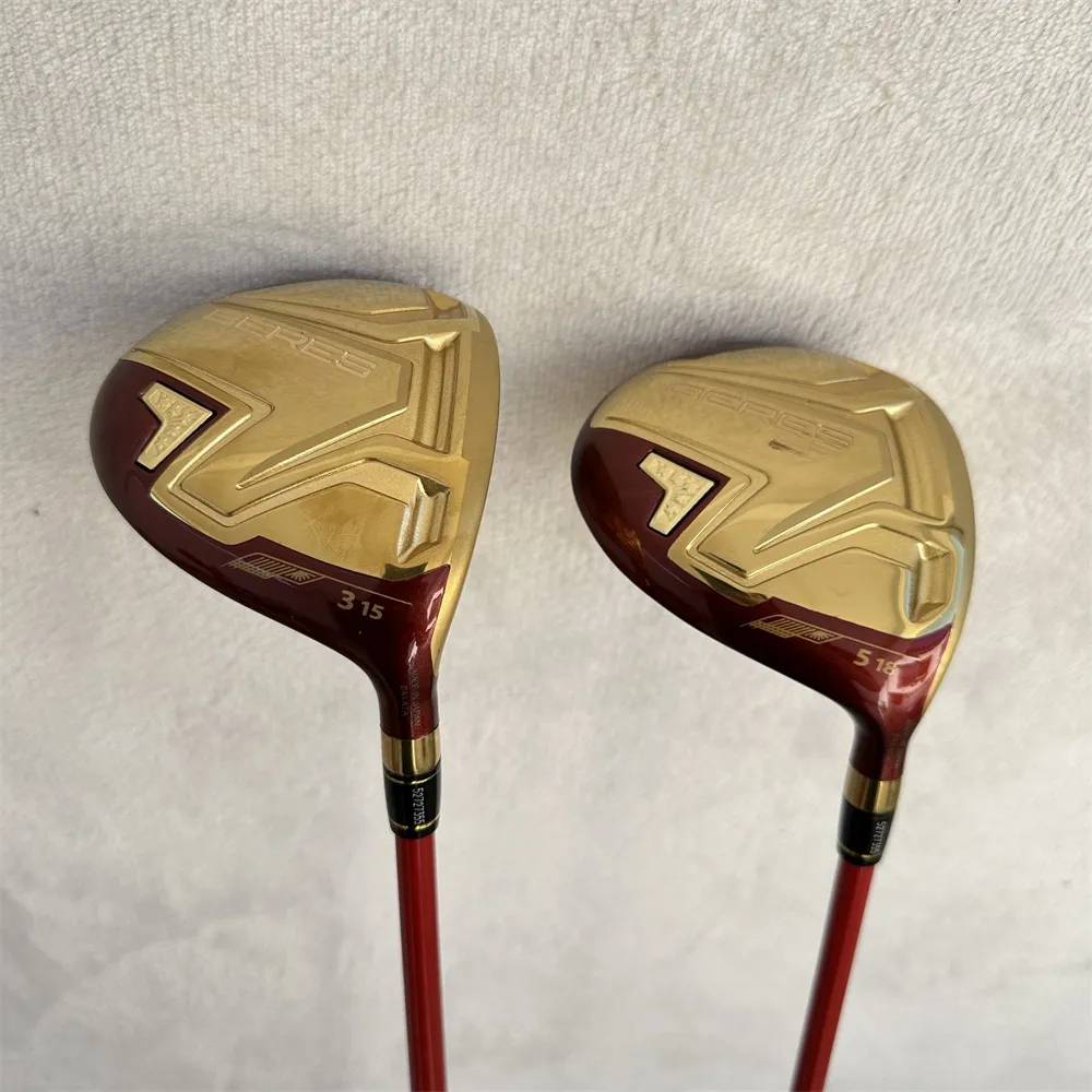 Nouveaux Clubs de Golf Honma 5 étoiles Beres S-08 pilote Fairway Woods Set Beres S-08 Woods R/S/SR Flex Graphite arbre avec couvre-tête