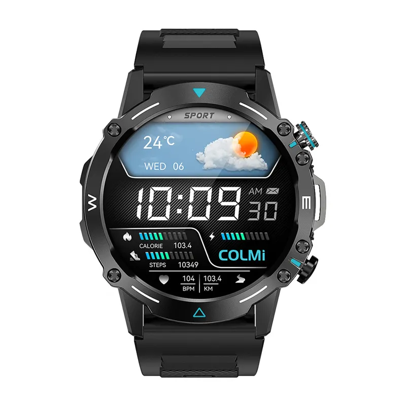 Smart Watch Bluetooth Talk Smart Watch Outdoor Drie anti-sport Waterdichte meter Stap Sport COLMI M42