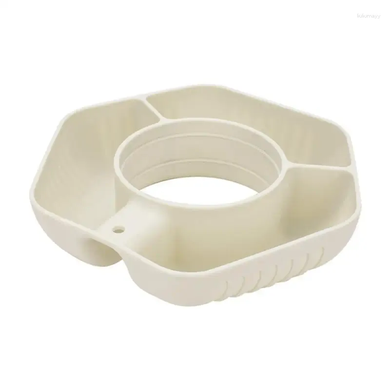 Plates Silicone Snack Ring Grade Bowls Dishwasher Safe Kitchen Utensils For Home Movie Theater Hiking Picnicing Car