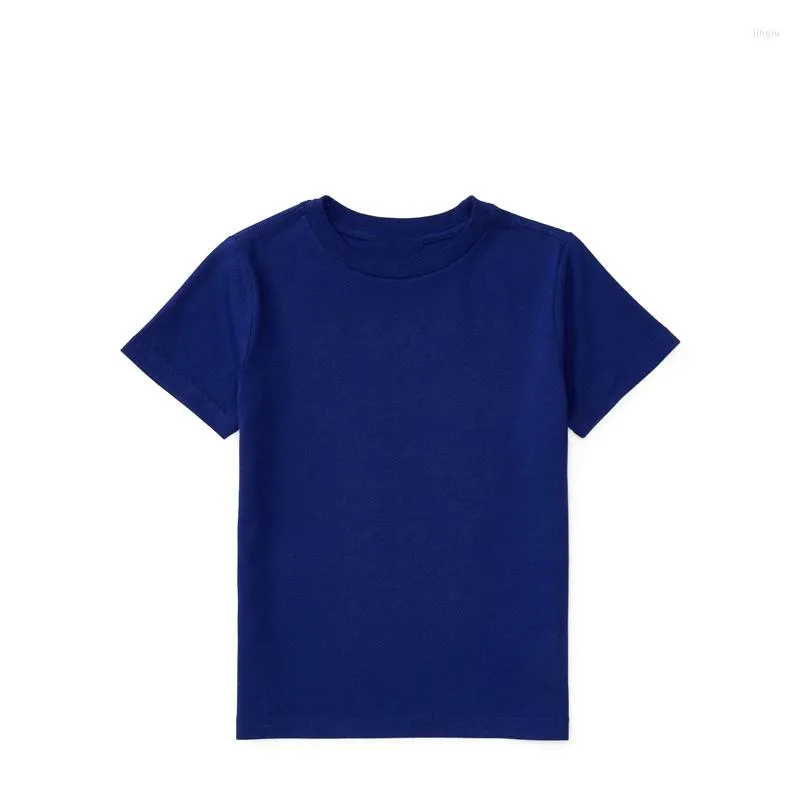 T-shirts pour hommes Petit cheval en coton pour enfants Chemise courte Top Manches pour enfants