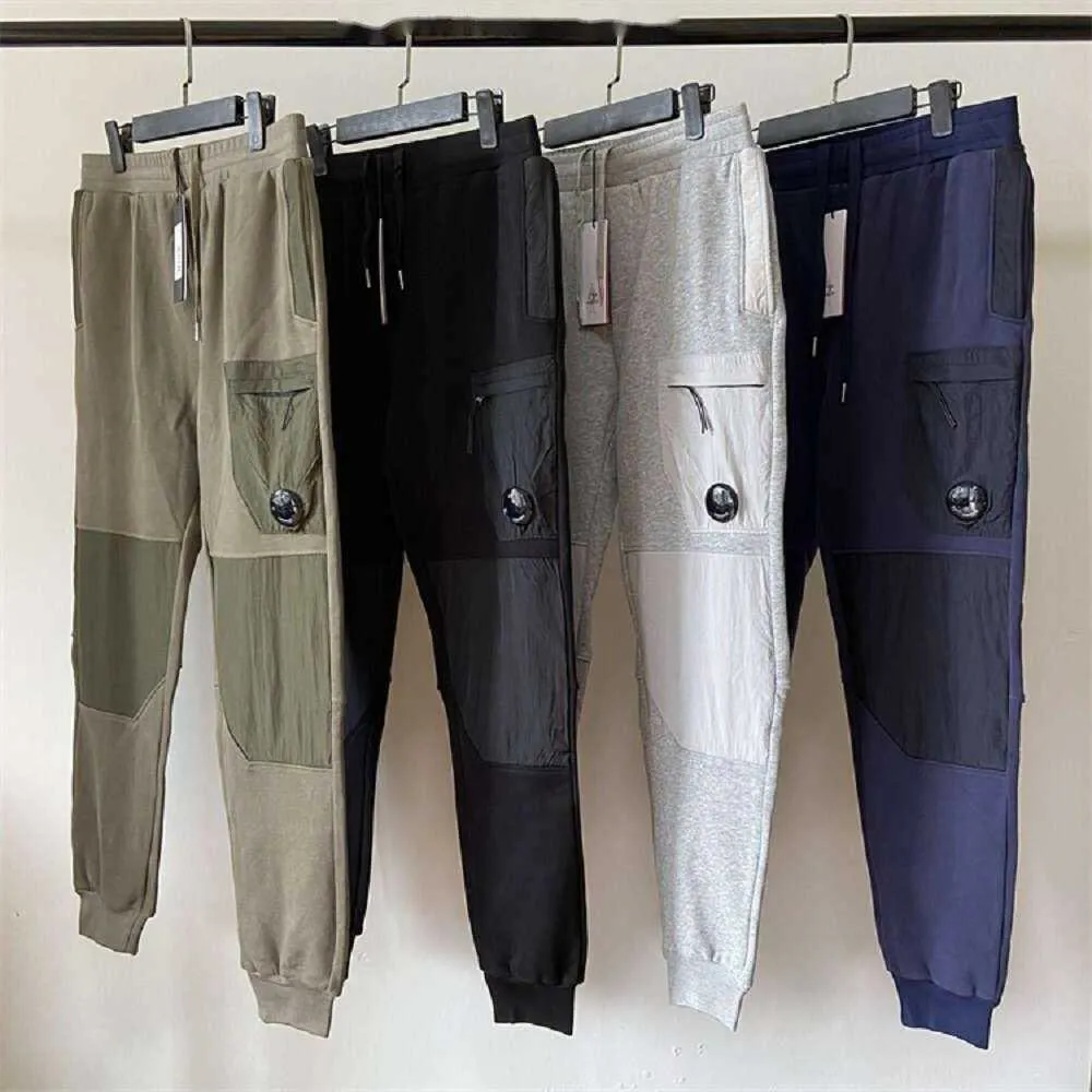 Stones Island Man Diagonal Fleece Mixed Utility Hose One Lens Pocket Hose Outdoor Herren Taktische Hose Lose Trainingsanzug Cp Companies Compagnie Comapnies EZ5V 31