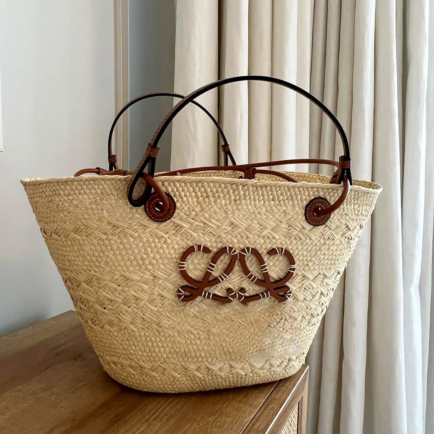 Luksusowe A5 duże totes Anagram Torby na zakupy kobiece słomka do splotu Raffia torebki projektanci ramię sprzęgło Crossbody Bag męskie słynne słynne torebki na plażę torbę plażową