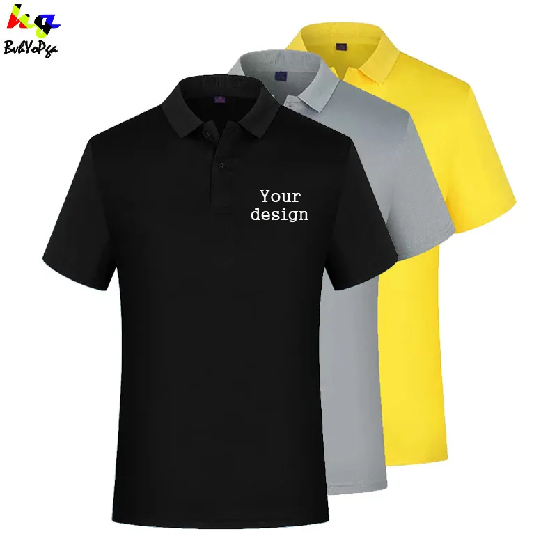 Design de camisa personalizada de polos masculino personalizada e feminina Polo Polo Polo Casual Polo PO 230428