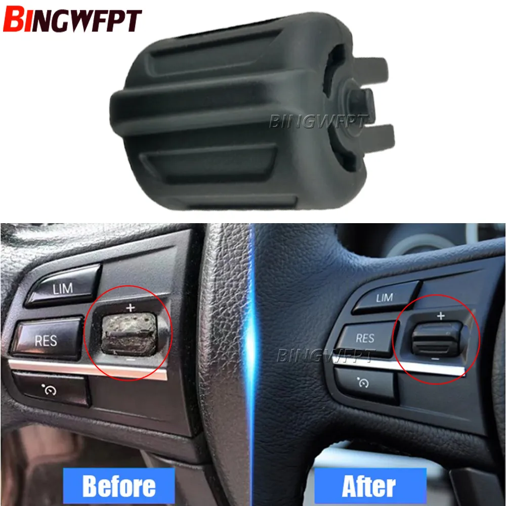 Kaycentop Steering Wheel Lock Control Knob For BMW Series Pair