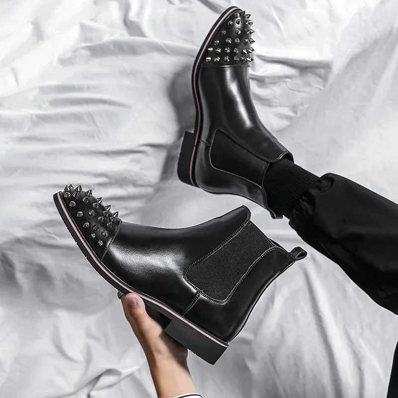Mens silver chelsea boots cheap