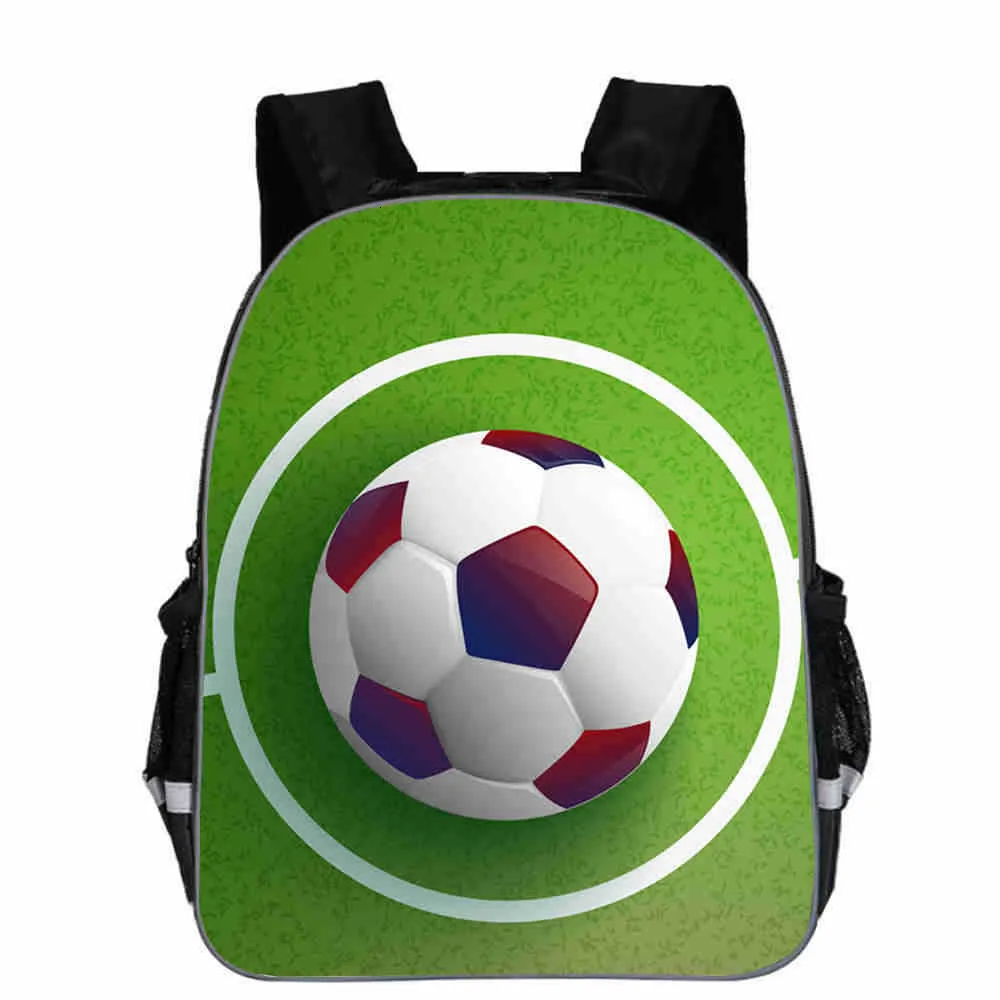 Customizable 16 Inch 3D Soccer Backpack For Teen Boys And Girls Youth