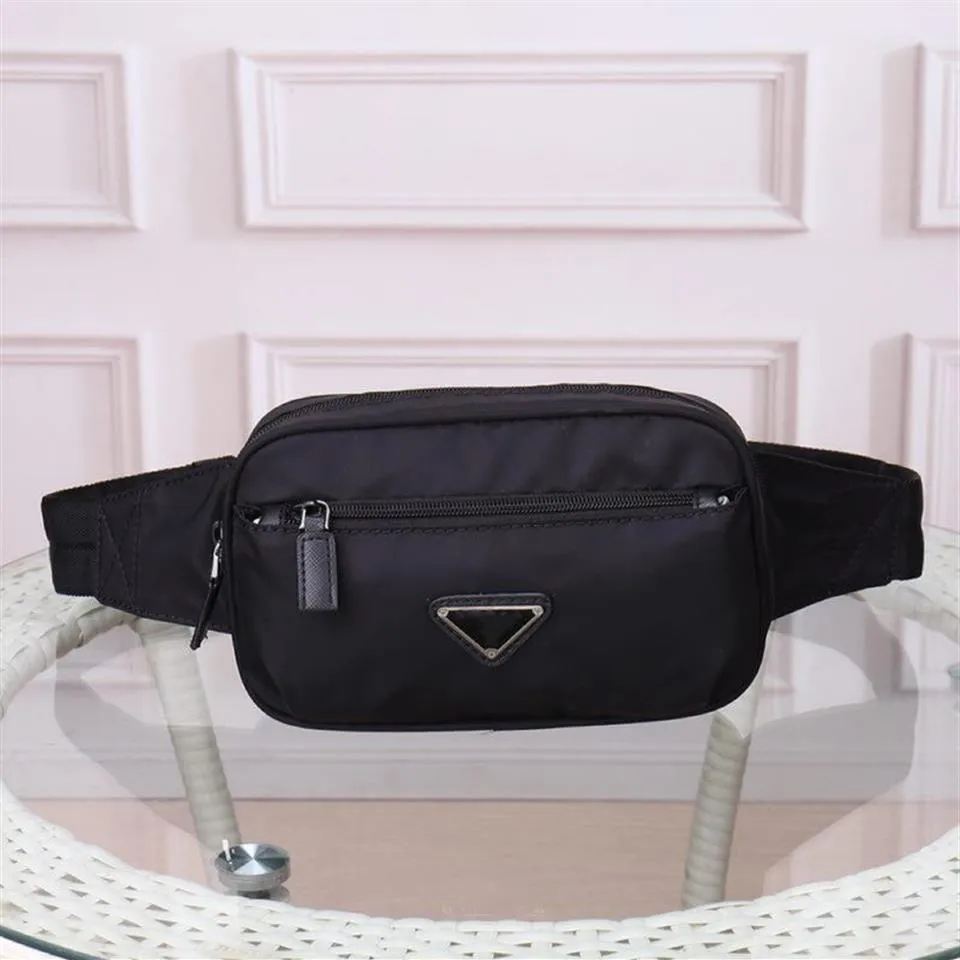 Sacca in vita in nylon materiale paracadute bumbag sacchetto nera casual petto uomini donne unisex leggero uso quotidianamente