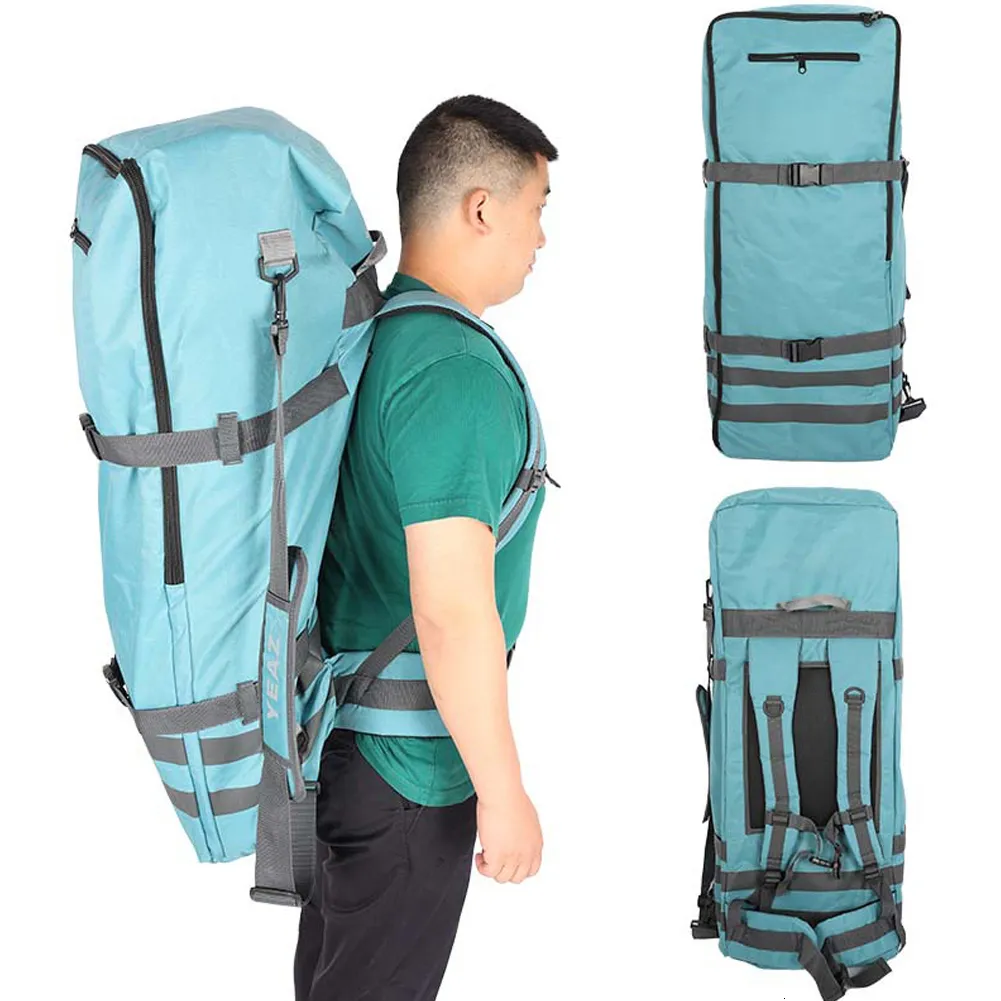 Externe Rahmenpakete Aufblasbarer Paddleboard-Rucksack Handtasche Stand Up Paddle Board Reisetasche Surftaschen Ausrüstungszubehör 230427