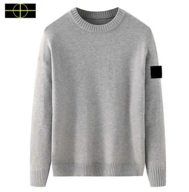 Herren-Sweatshirt, Designer-Top-Qualität, Damen-Herren-Pullover, Kapuzenpullover, gestrickt, Rundhalsausschnitt, lange Ärmel, Paar-Kleidung, Herbst und Frühling, warme Stones Island Tech-Fleece-Oberteile