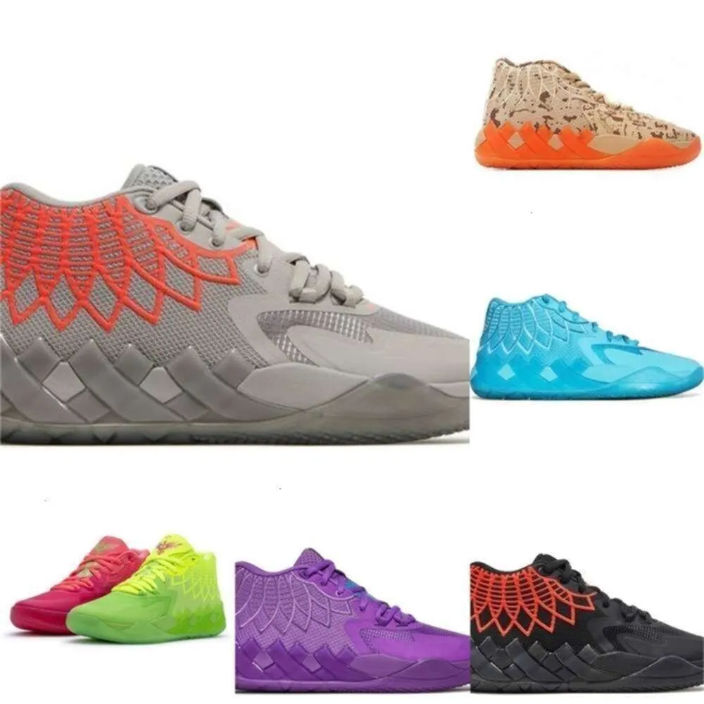 Lamelo Sports Mb.01 Rick and Morty Basketball Shoes for Sale Lamelos Ball Men Women Iridescent Dreams Buzz City Rock Ridge Red Mb01 Galaxy Not s