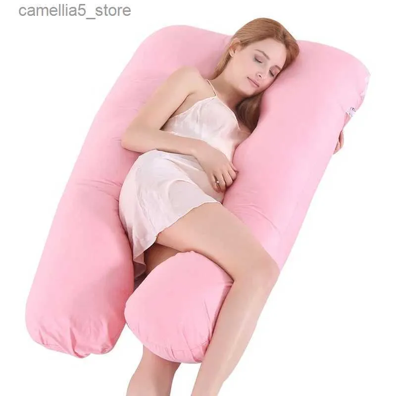 マタニティ枕最も人気のある快適なマタニティピローボディUシェイプマタニティ枕妊娠眠っているボディマタニティボディピロー// Q231128