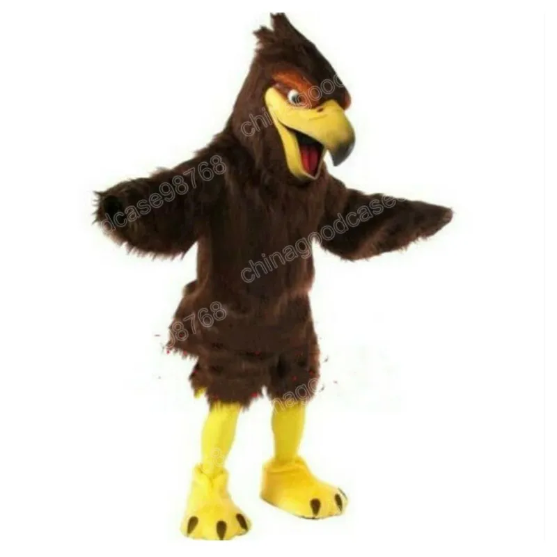 DHgate.com:Christmas Brown Eagle Mascot Costume Halloween Fancy Party ...