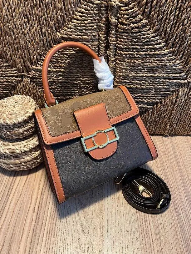 Designer Handbag Women Shoulder Bags Luxury Genuine Leather Wintage Top Handle Superior Crossbody Bags For Work Shopping Travel
