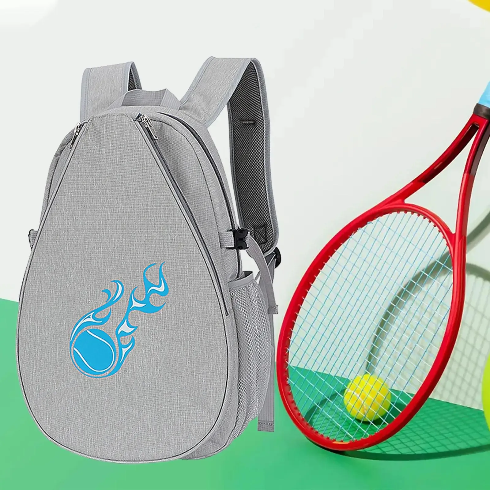 Tennis Bag Rucksack Tennis Backpack for Pickleball Paddles, Squash Racquet