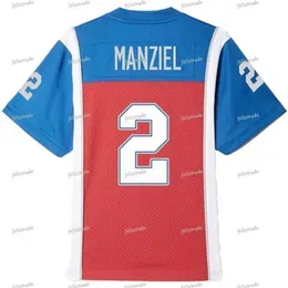 Ness Johnny Manziel #2 Montreal Alouettes with Number on the Sleeves Double Stiched Football Jersey Men Women Youth Customizable