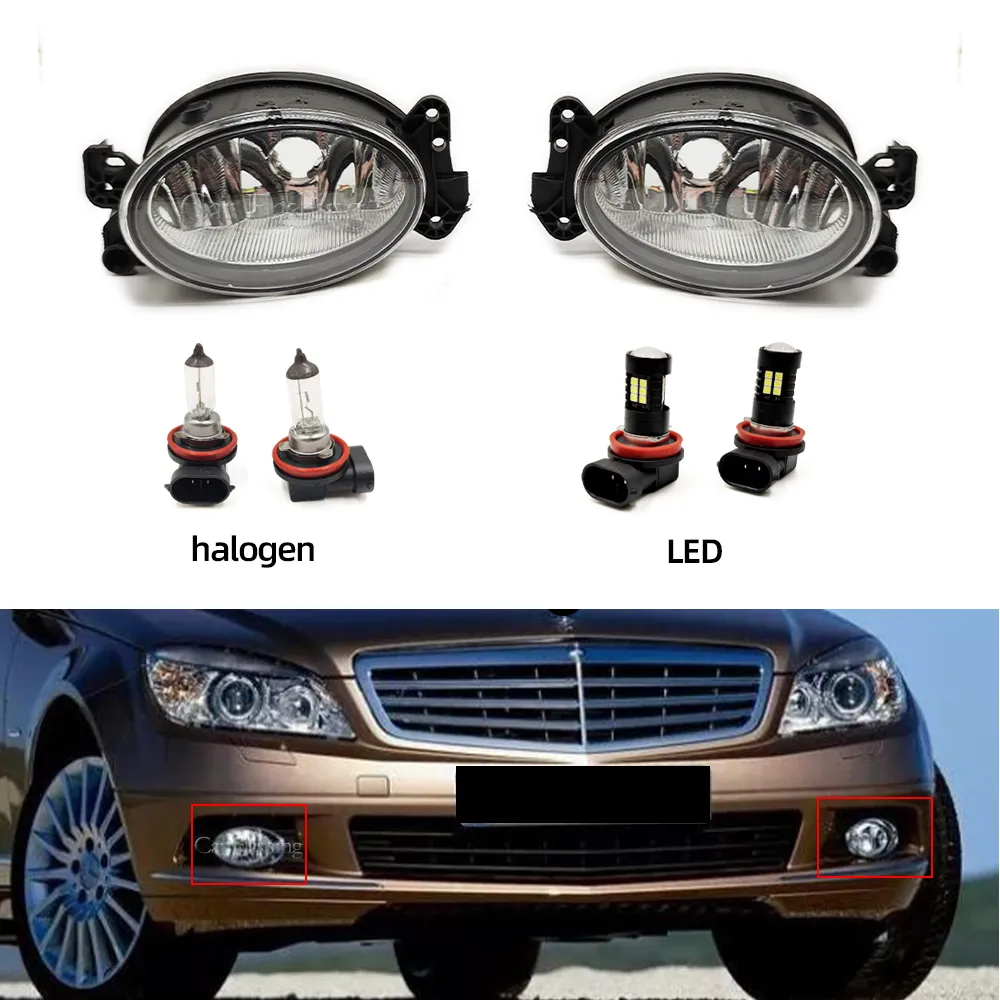 W204 fog light discount