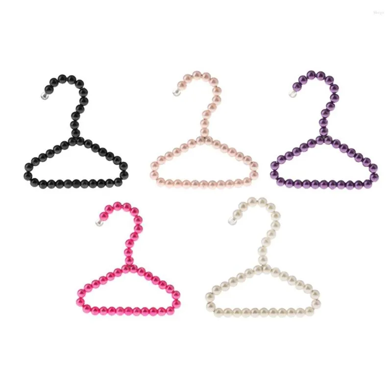 Cintres Antirouille Enfants En Plastique Perle Cintre Bébé Pour Vêtements Enfants Tissu Enfant Rack Chambre Crochet