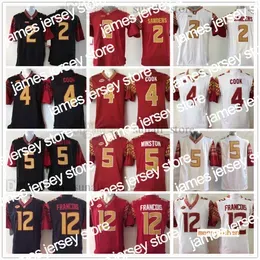 American College Football Wear American College Football Wear New Florida Ncaa College State 2 Deion Sanders Jerseys 3 Derwin James 4 Dalvin Cook 5 Jameis Winston 12