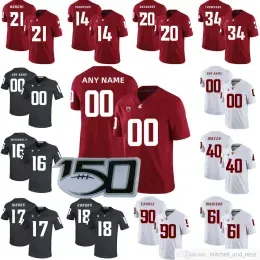 Custom NCAA College  State WSU Cougars Football Jersey 86 Moon Ashby 63 Nolan Byng 53 Peter Eyabi Gavin Barthiel Jerseys Stitched