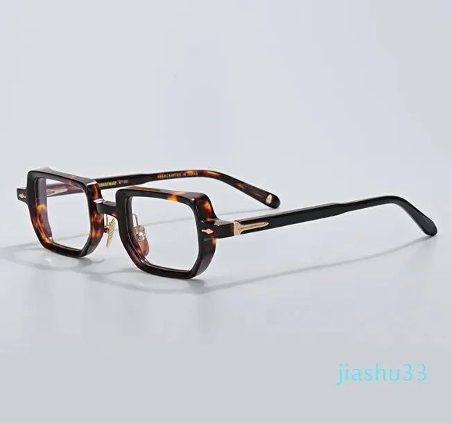 New JMM High quality Fashion classic simple elegant glasses frame men acetate designer optical eyewear Myopia reading women personalized eyewear